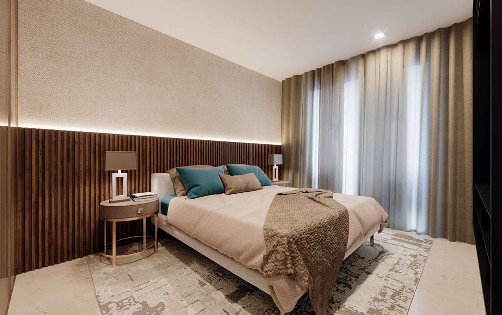 Suíte máster • 107 m² 