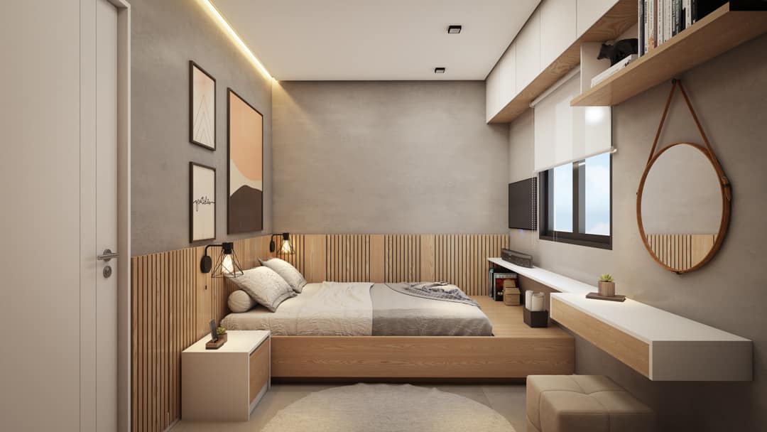 Dormitório • 48 m²