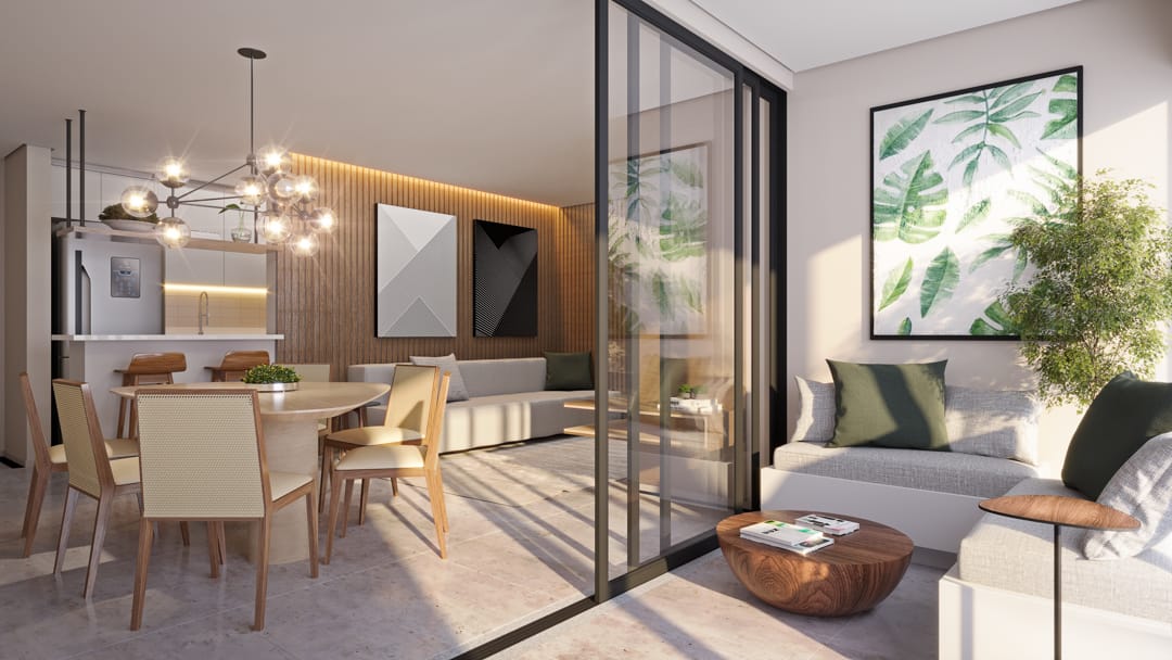 Varanda gourmet • 88 m²