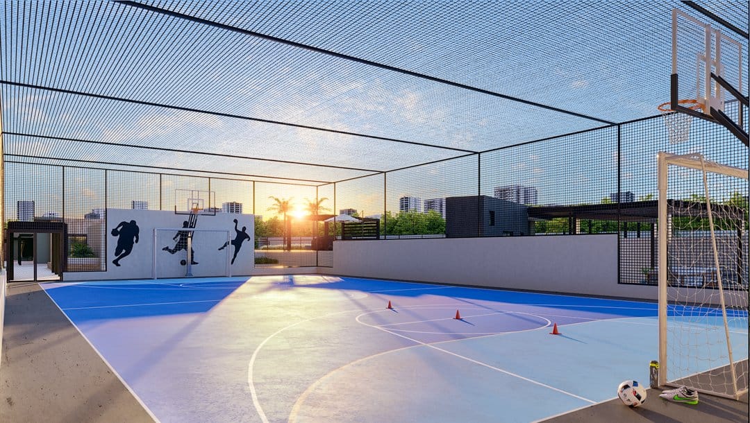 Quadra esportiva