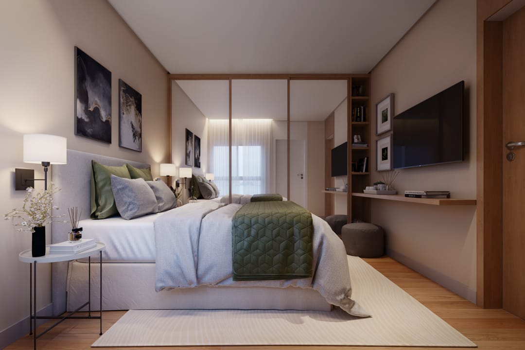 Suíte máster • 69 m²