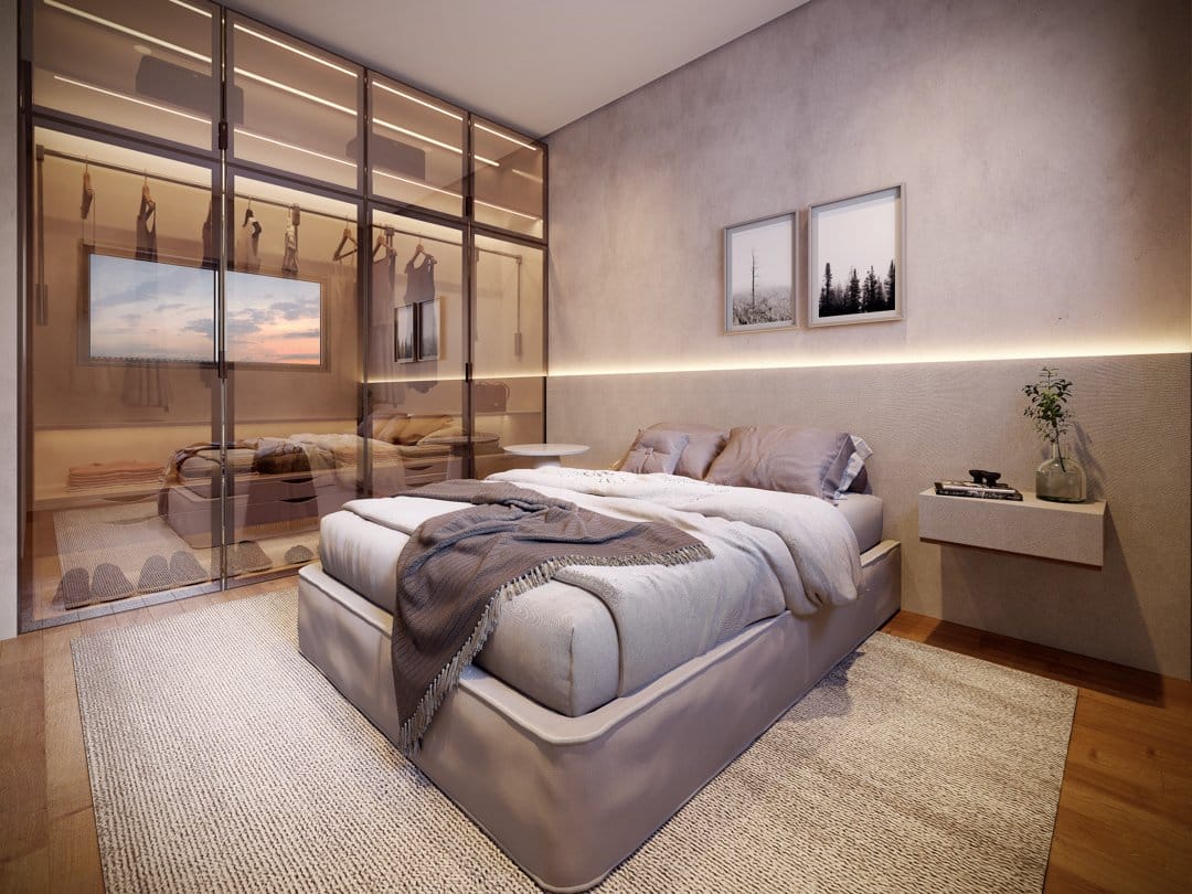 Suíte máster • 76 m²