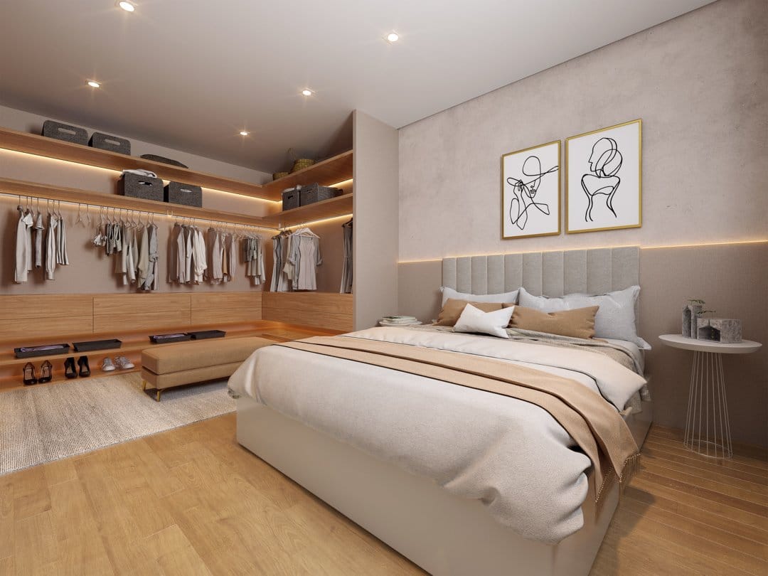 Suíte máster • 106 m²