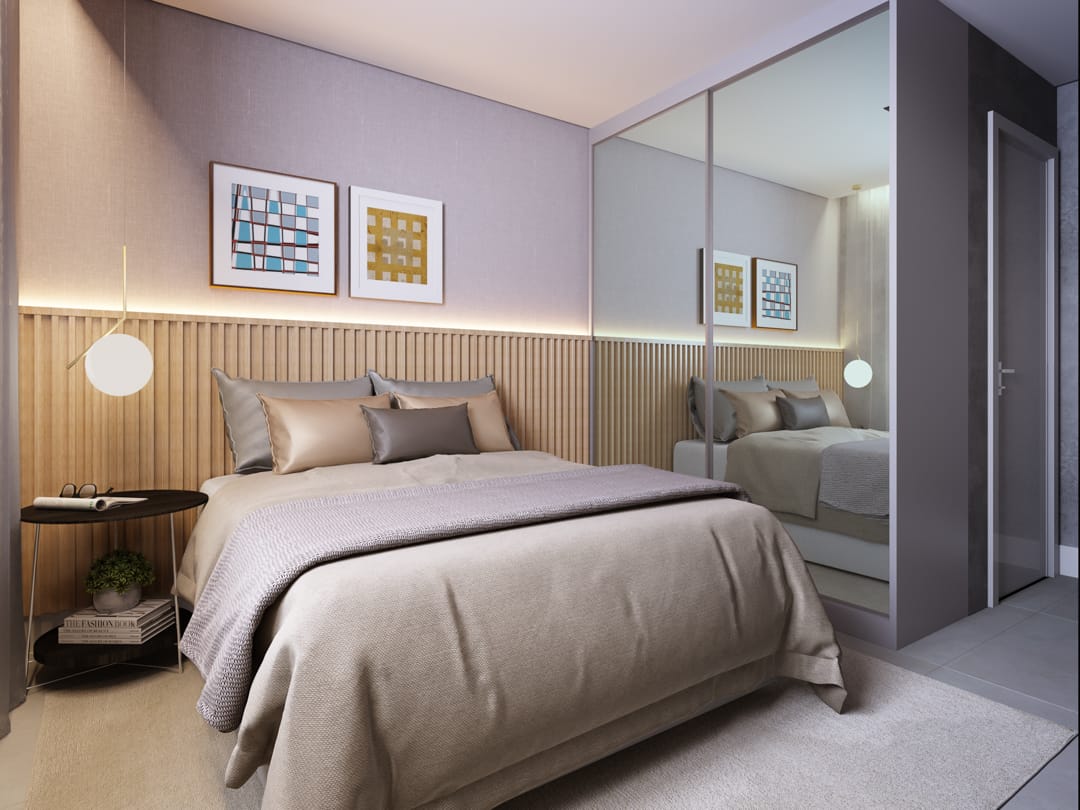 Dormitório • 46 m²