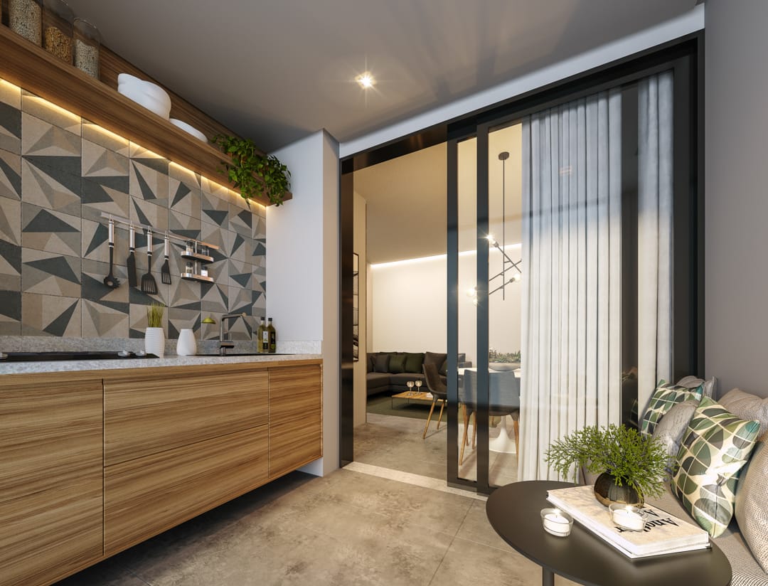 Varanda gourmet • 62 m²