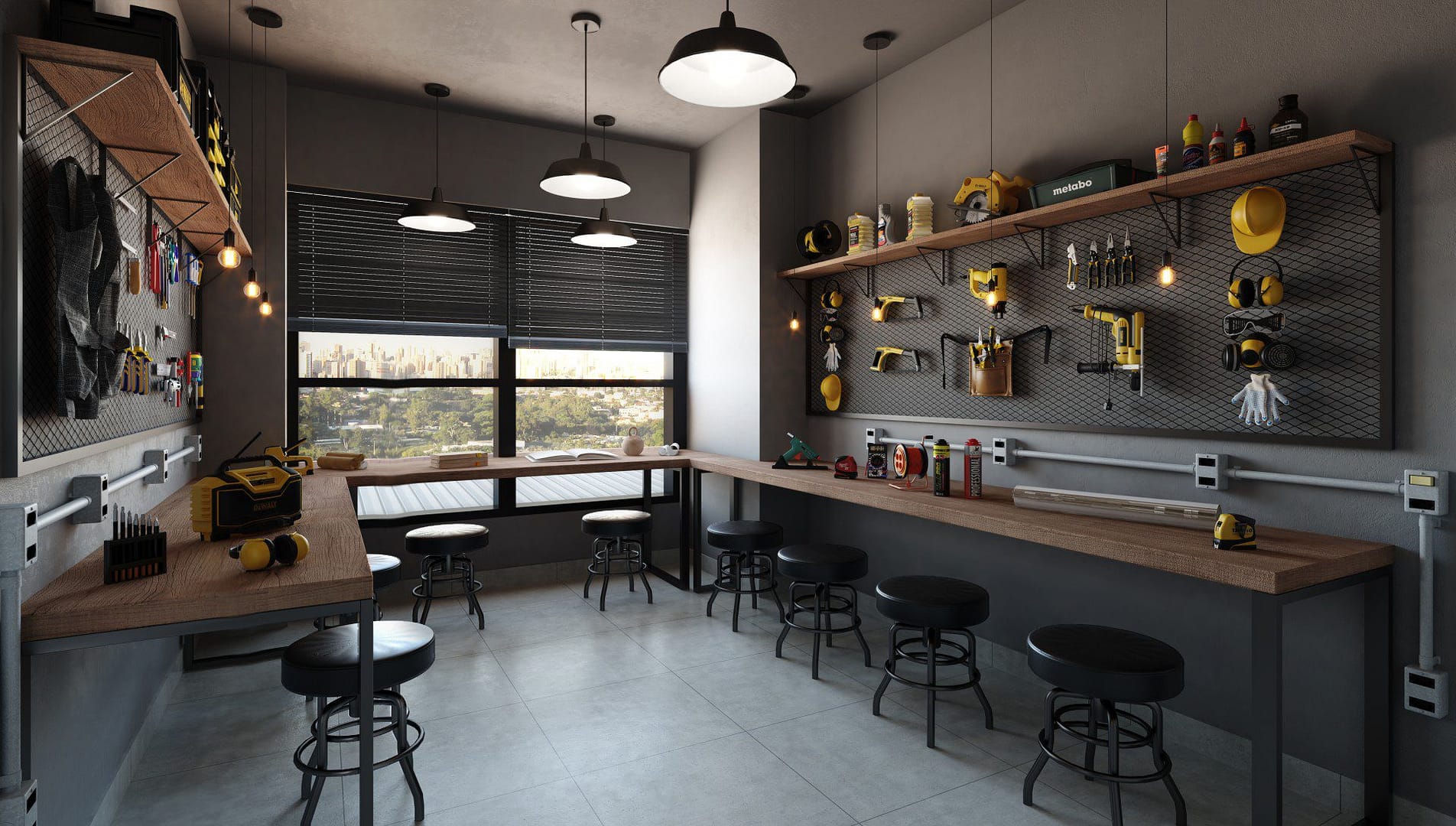 Oficina compartilhada